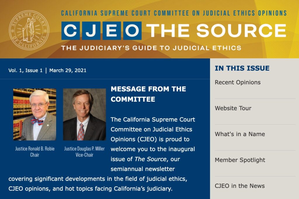 Supreme court committee website Clearance